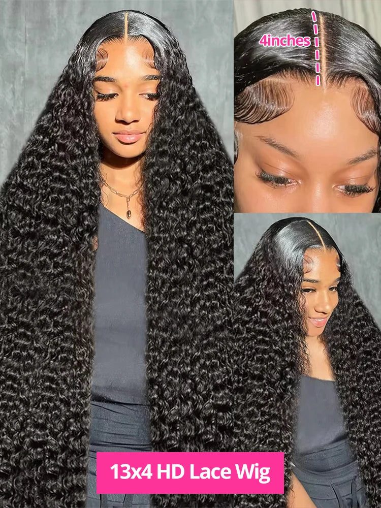 High Density Loose Deep Wave Curly Wigs